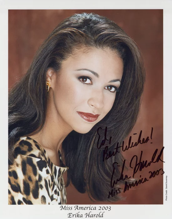 Erika Harold autograph