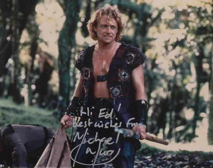 Michael Hurst autograph
