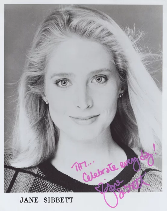 Jane Sibbett autograph
