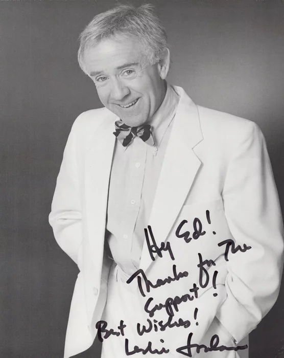 Leslie Jordan autograph