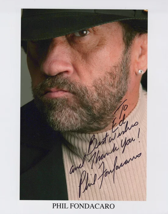 Phil Fondacaro autograph
