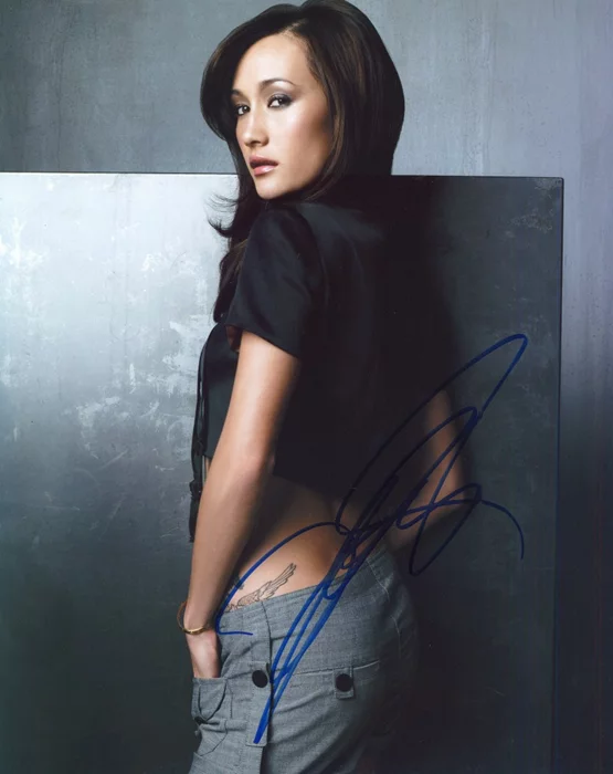 Maggie Q autograph