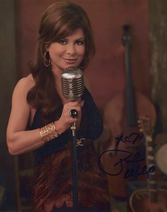 Paula Abdul autograph