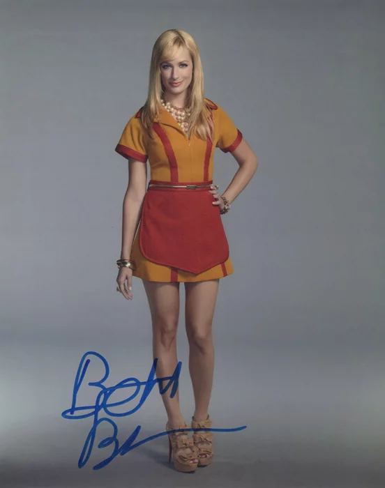 Beth Behrs autograph