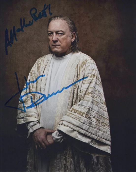 John Doman autograph