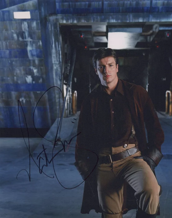 Nathan Fillion autograph