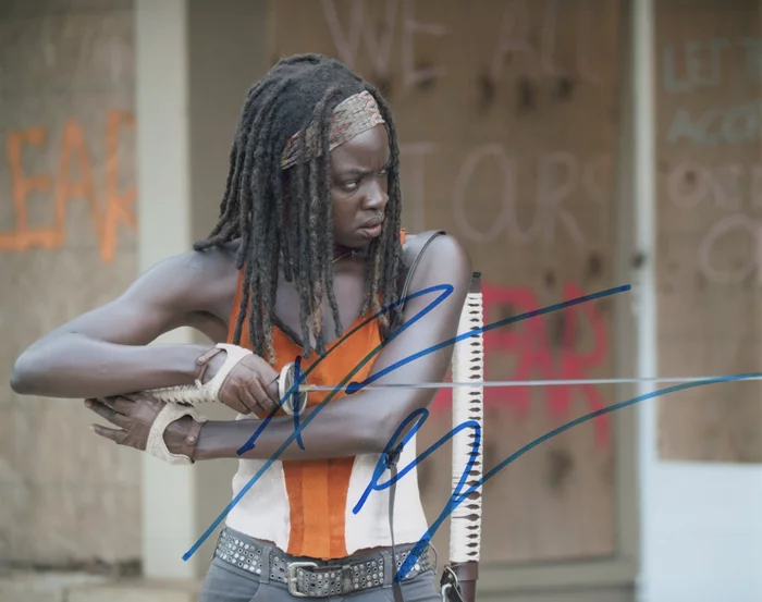 Danai Gurira autograph