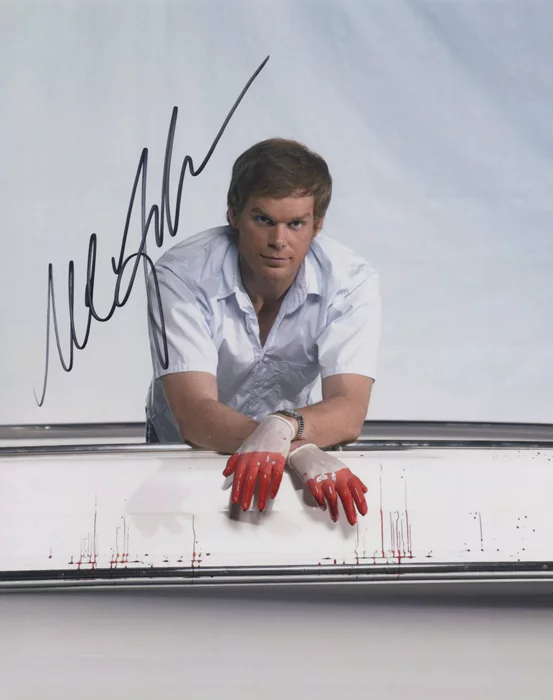 Michael C. Hall autograph