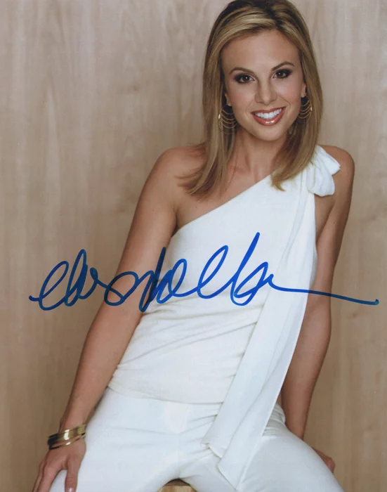 Elisabeth Hasselbeck autograph