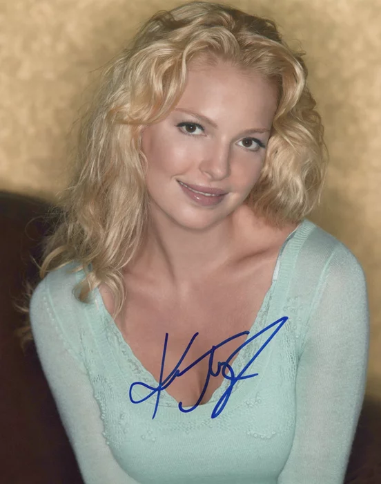 Katherine Heigl autograph