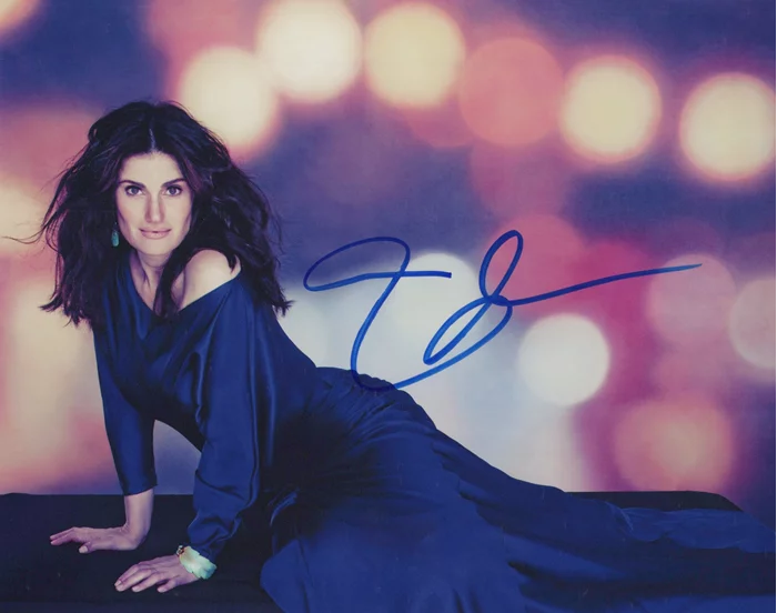 Idina Menzel autograph