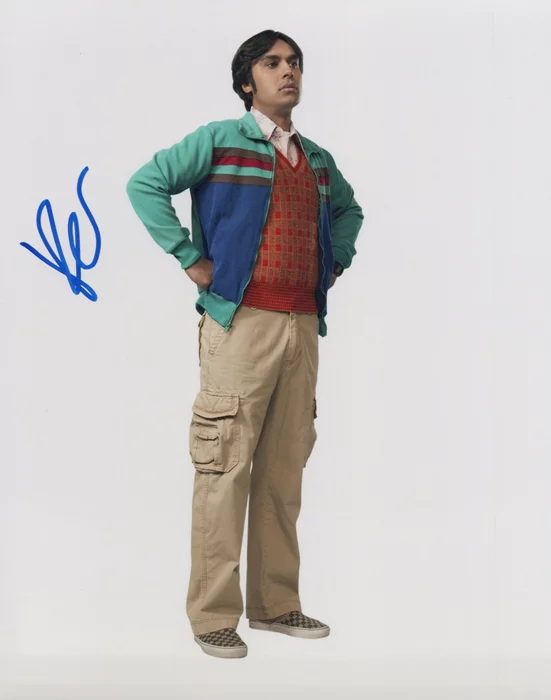 Kunal Nayyar autograph