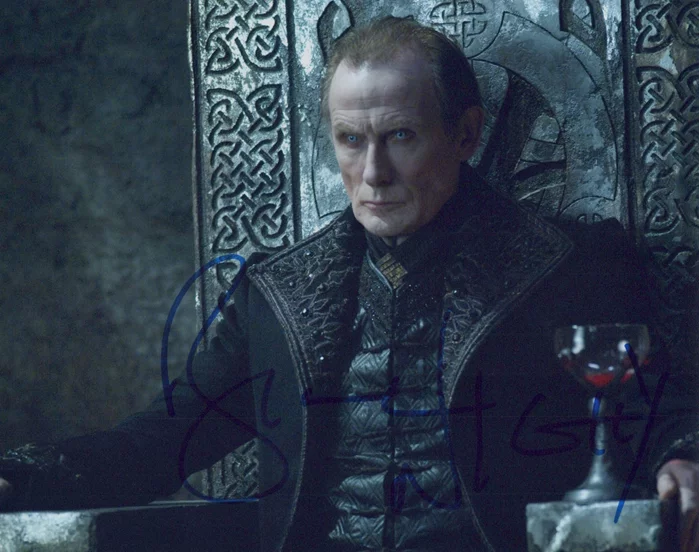 Bill Nighy autograph