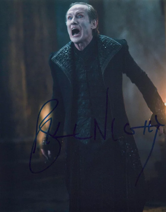 Bill Nighy autograph