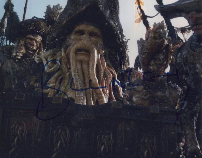 Bill Nighy autograph