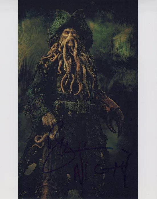 Bill Nighy autograph