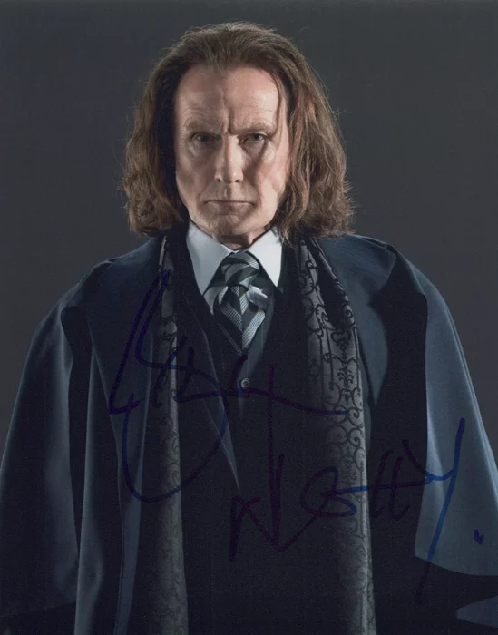 Bill Nighy autograph