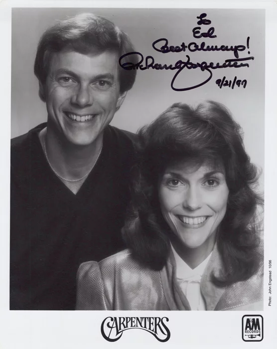 Richard Carpenter autograph