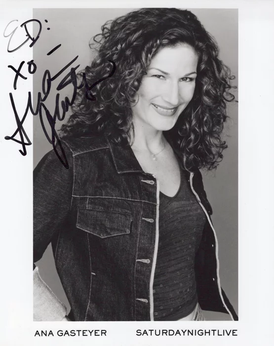 Ana Gasteyer autograph