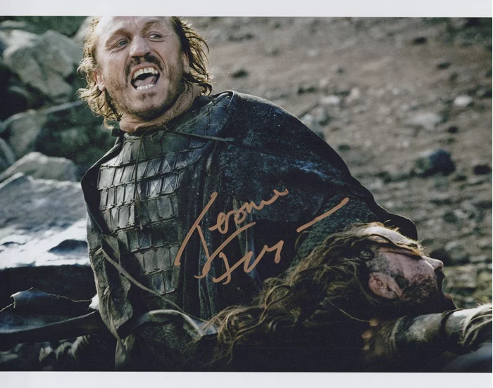 Jerome Flynn autograph