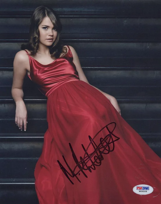 Maia Mitchell autograph