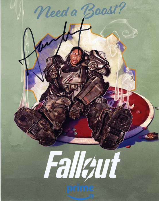 Aaron Moten autograph