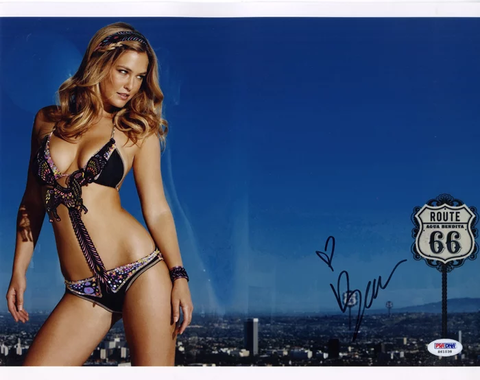 Bar Refaeli autograph