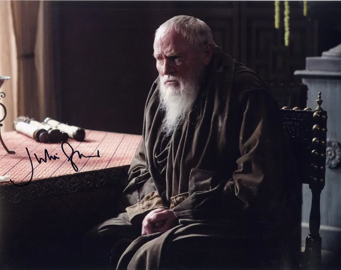 Julian Glover autograph