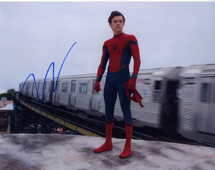 Tom Holland autograph