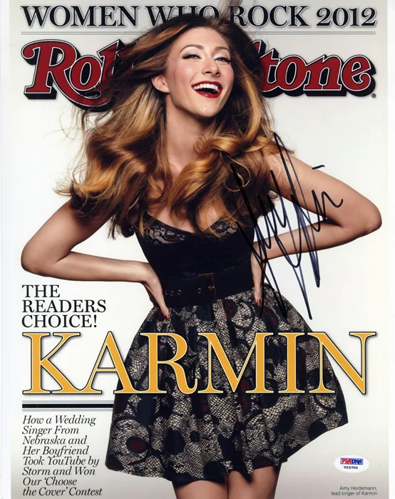 Amy Heidemann autograph