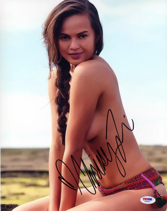 Chrissy Teigen autograph