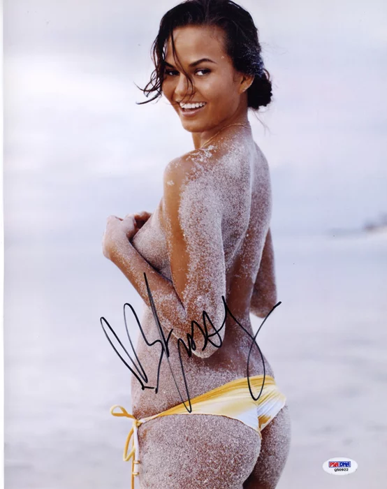 Chrissy Teigen autograph