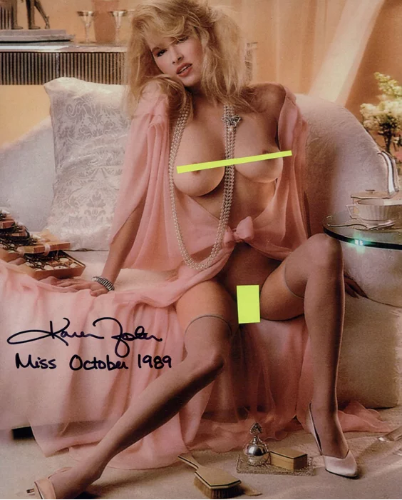 Karen Foster autograph