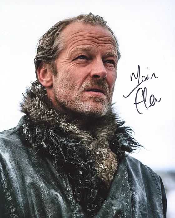 Iain Glen autograph