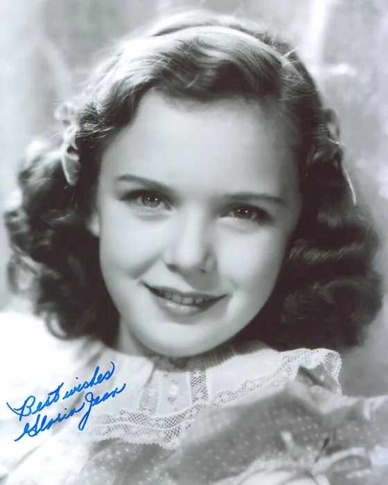 Gloria Jean autograph