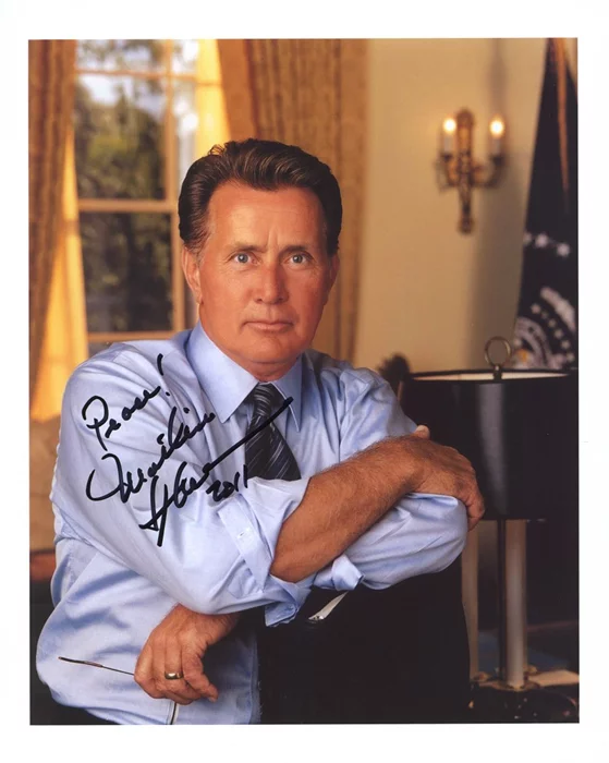 Martin Sheen autograph
