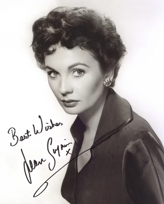 Jean Simmons autograph