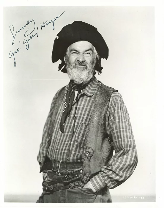 Gabby Hayes autograph