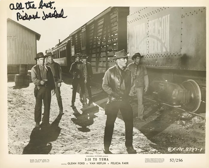 Richard Jaeckel autograph