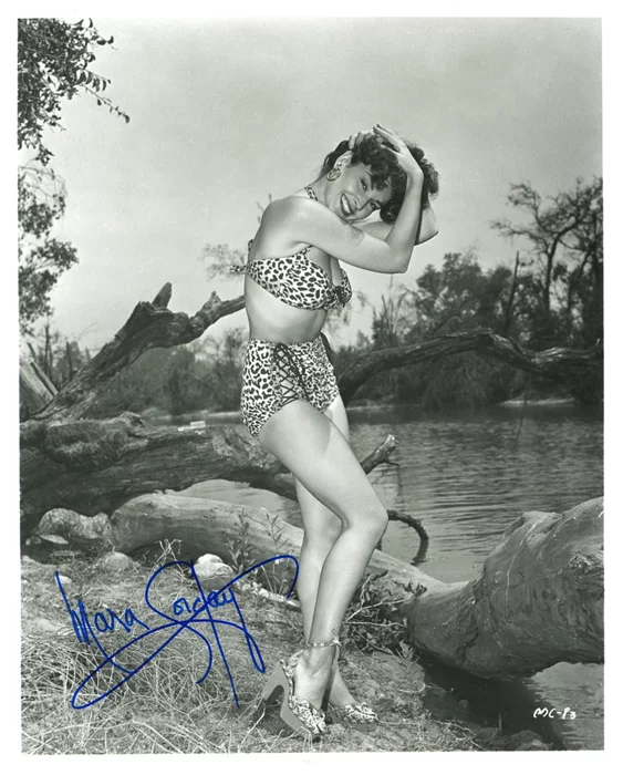 Mara Corday autograph