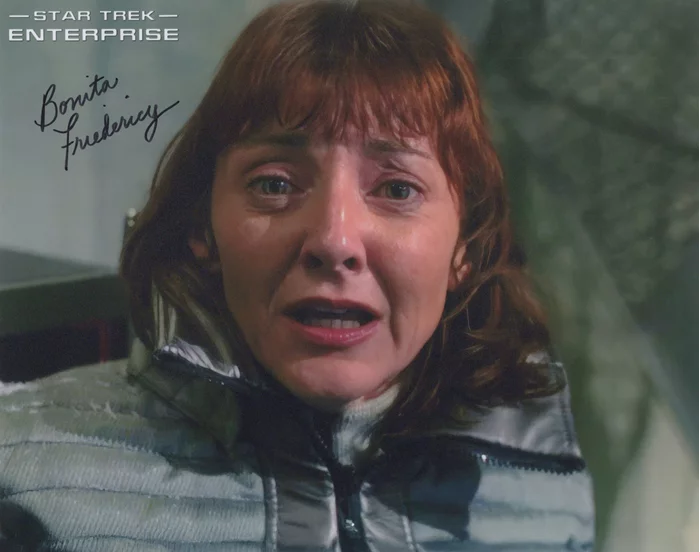 Bonita Friedericy autograph