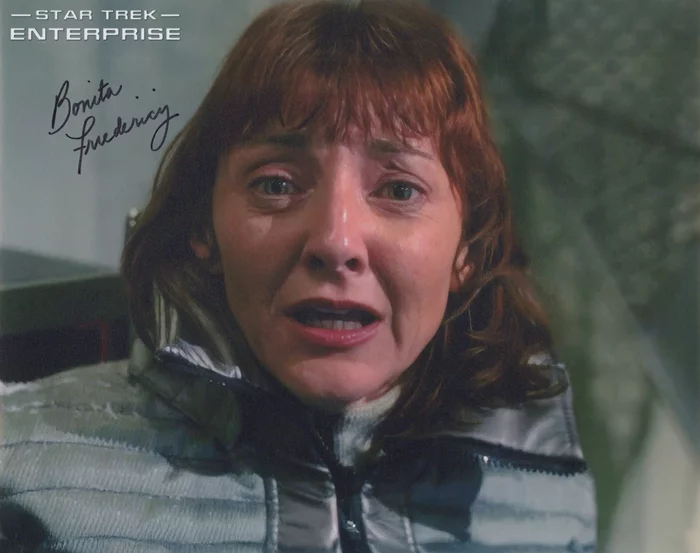 Bonita Friedericy autograph