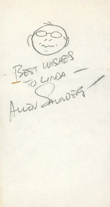 Allen Saunders autograph