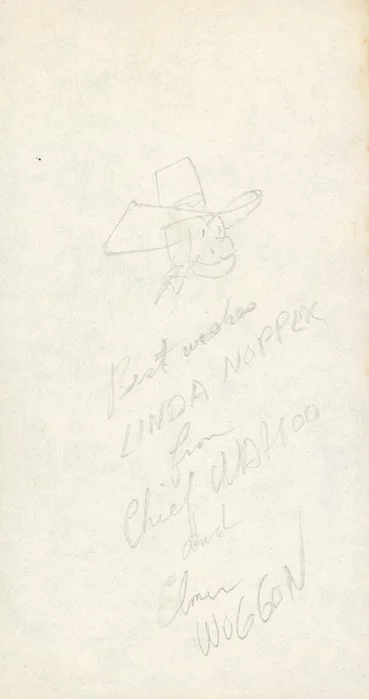 Elmer Woggon autograph