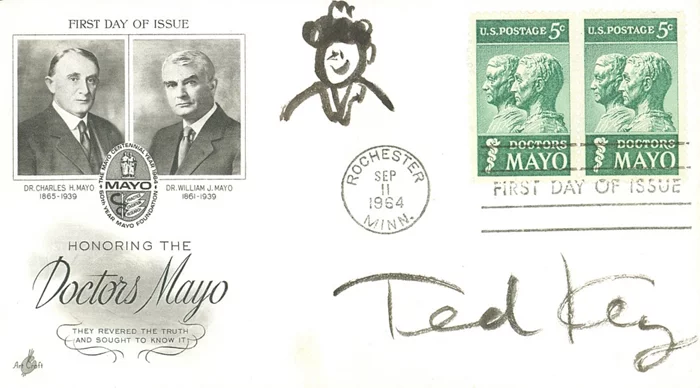 Ted Key autograph