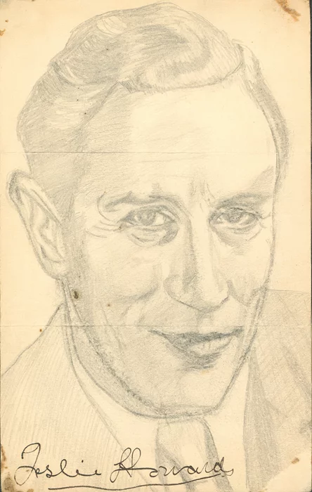 Leslie Howard autograph