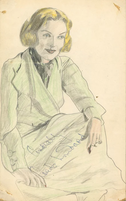 Carole Lombard autograph