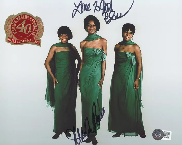 Martha Reeves autograph