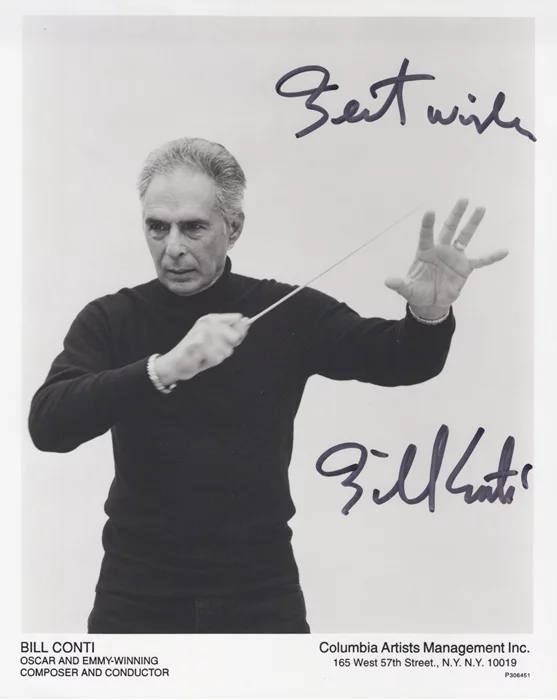 Bill Conti autograph