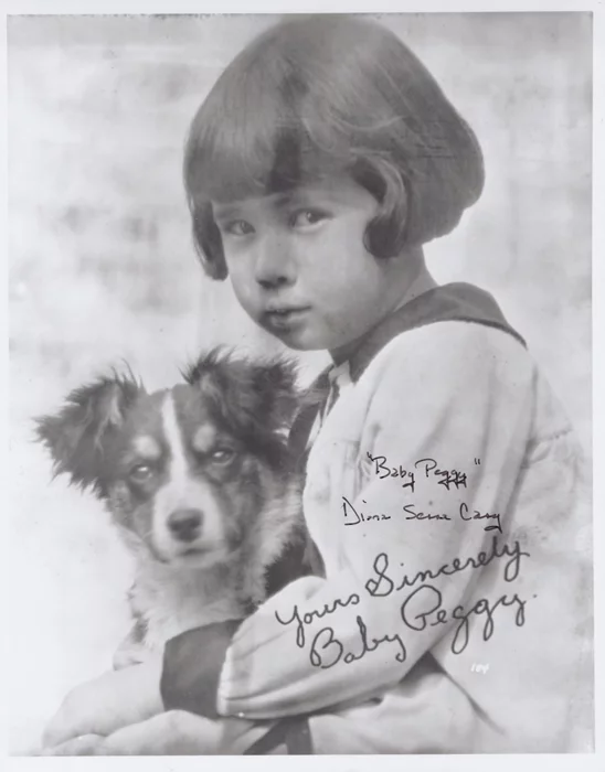Baby Peggy autograph